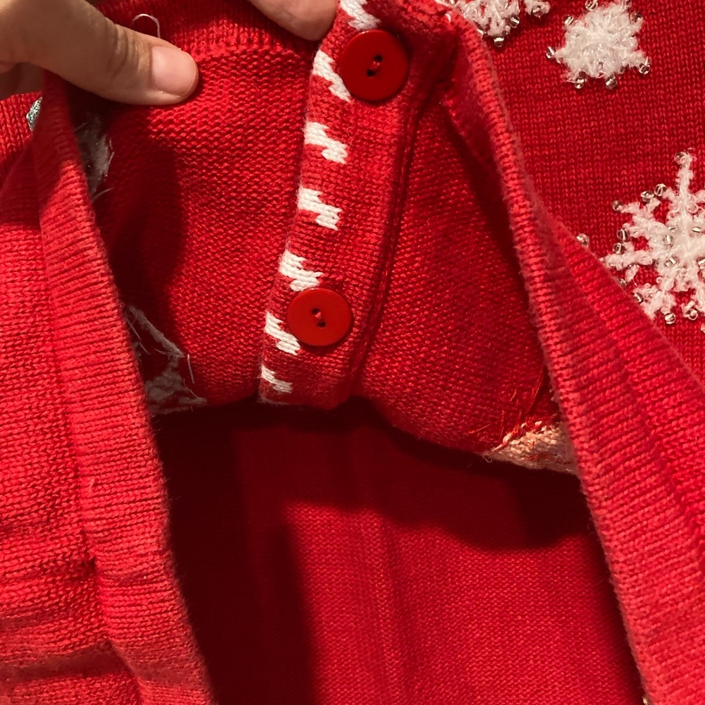 Santa and Mrs. Claus Grannycore Holiday Christmas Sweater - Picture 5 of 8